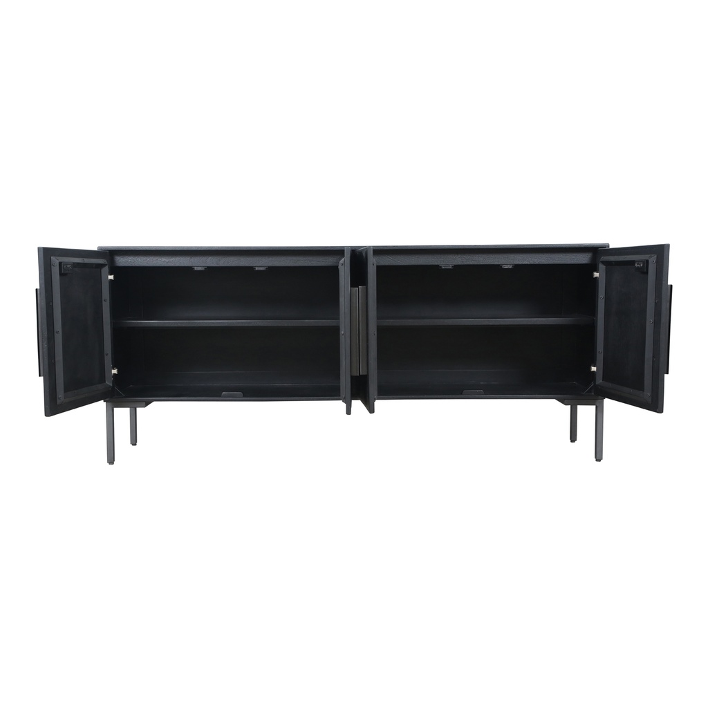 Fishbone Sideboard Black - 2