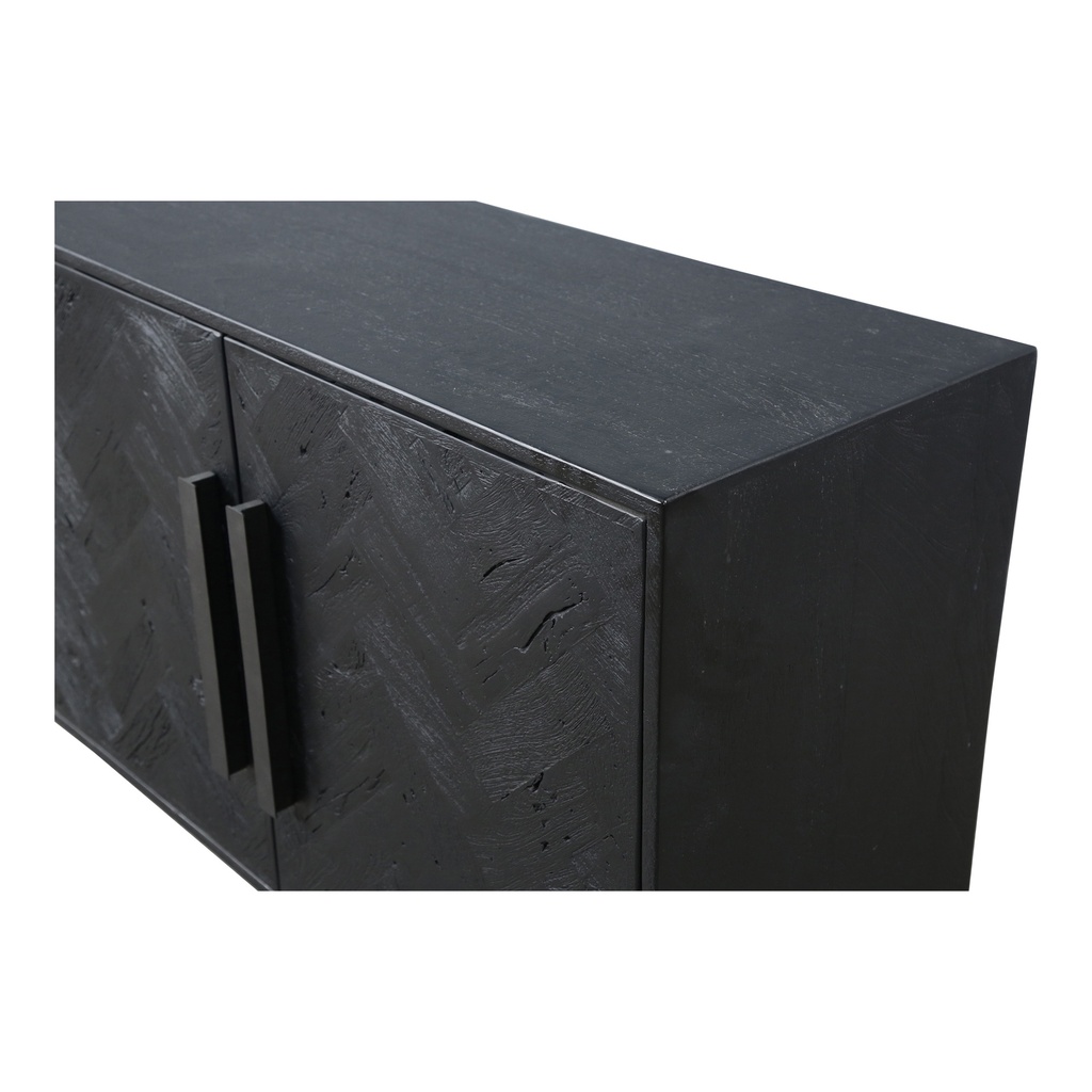Fishbone Sideboard Black - 3