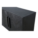 Fishbone Sideboard Black - 3