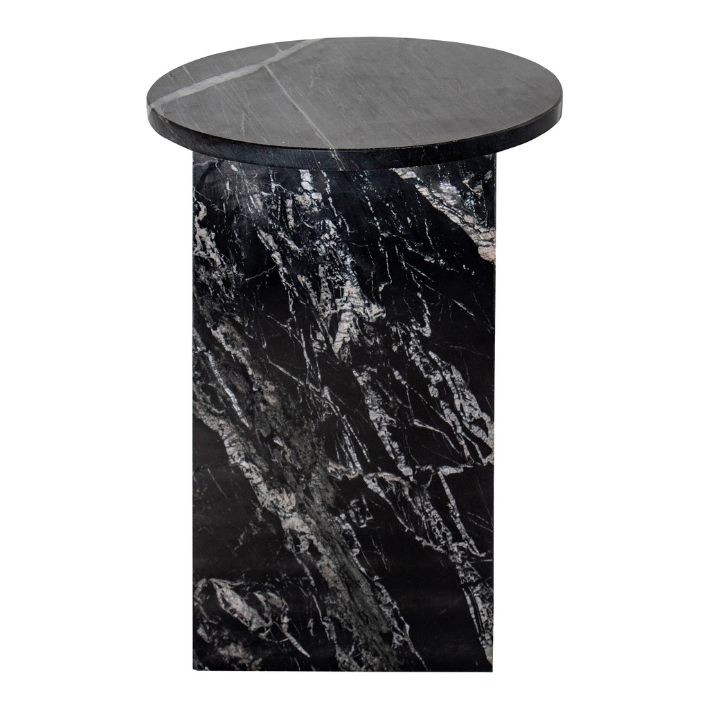 Grace Accent Table Black Marble - 1