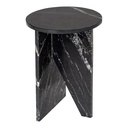 Grace Accent Table Black Marble - 2