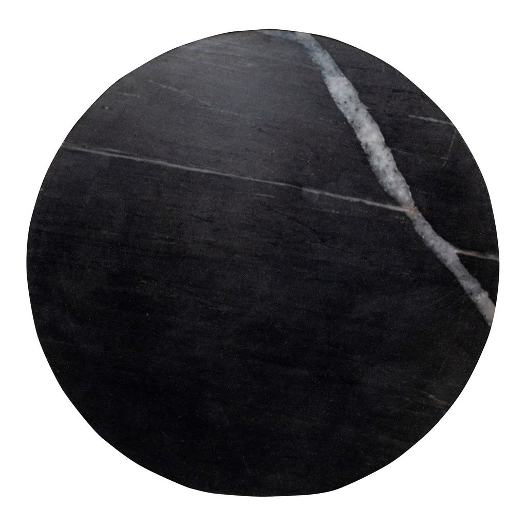 Grace Accent Table Black Marble - 3
