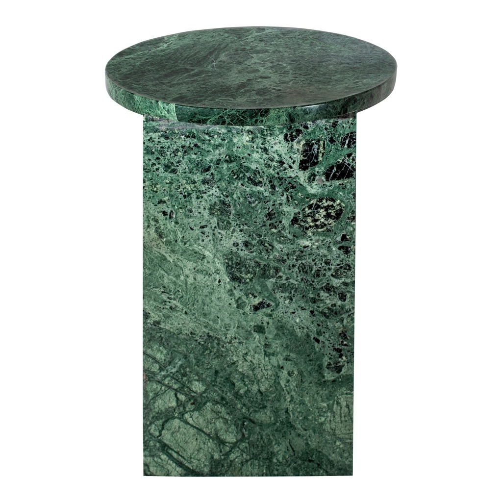 Grace Accent Table Green Marble - 1