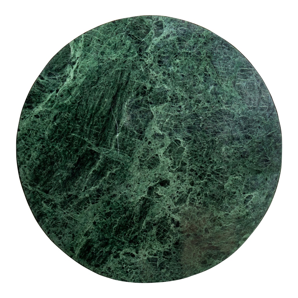 Grace Accent Table Green Marble - 3