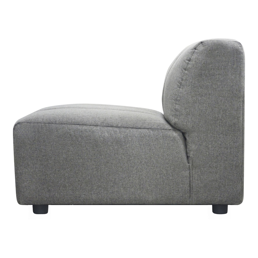 Lyric Slipper Chair Grey - 2