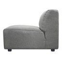 Lyric Slipper Chair Grey - 2