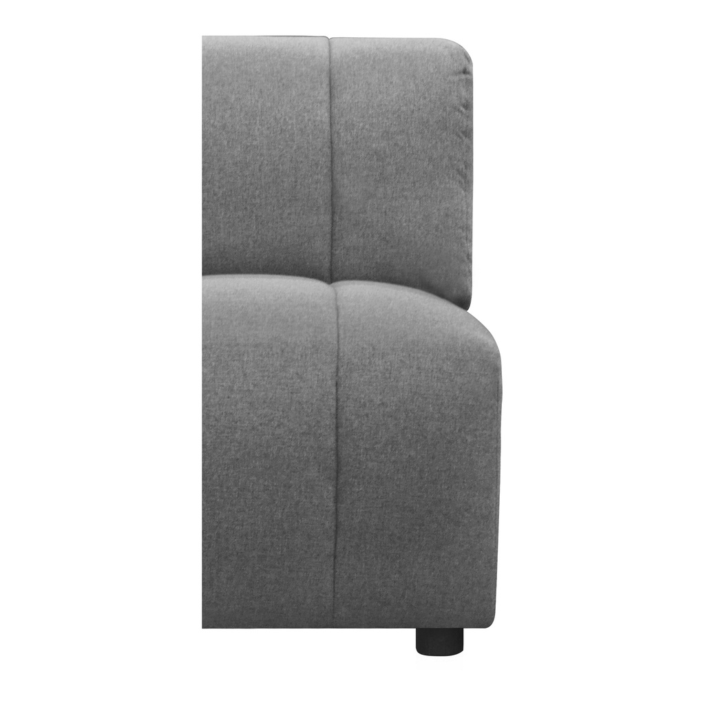 Lyric Slipper Chair Grey - 4