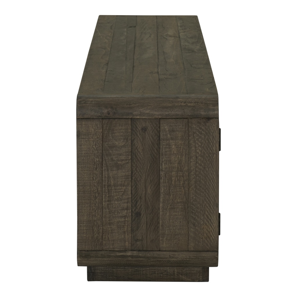 Monterey Media Cabinet Aged Brown - 3