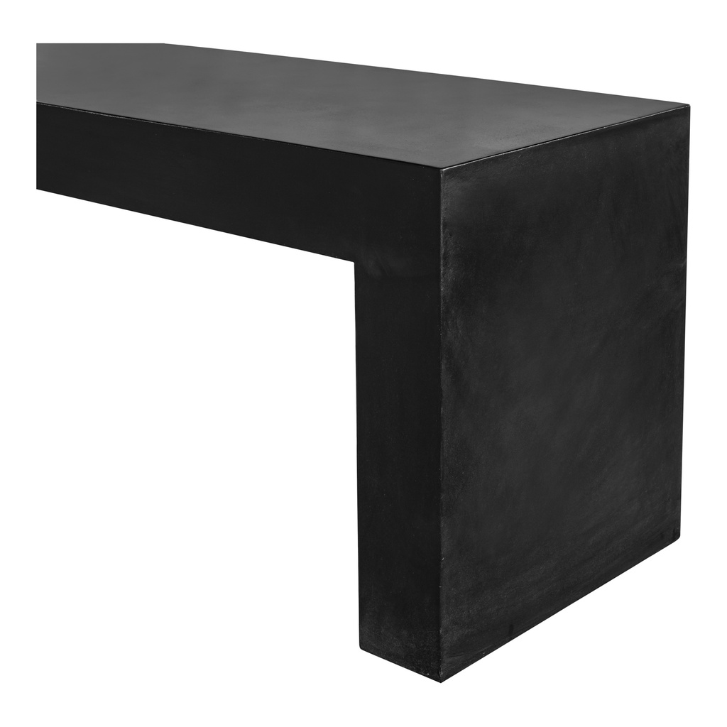 Lazarus Outdoor Bench Black - 3