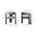 Elo Chair Light Grey - 9