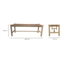 Hawthorn Large Bench Natural - 8