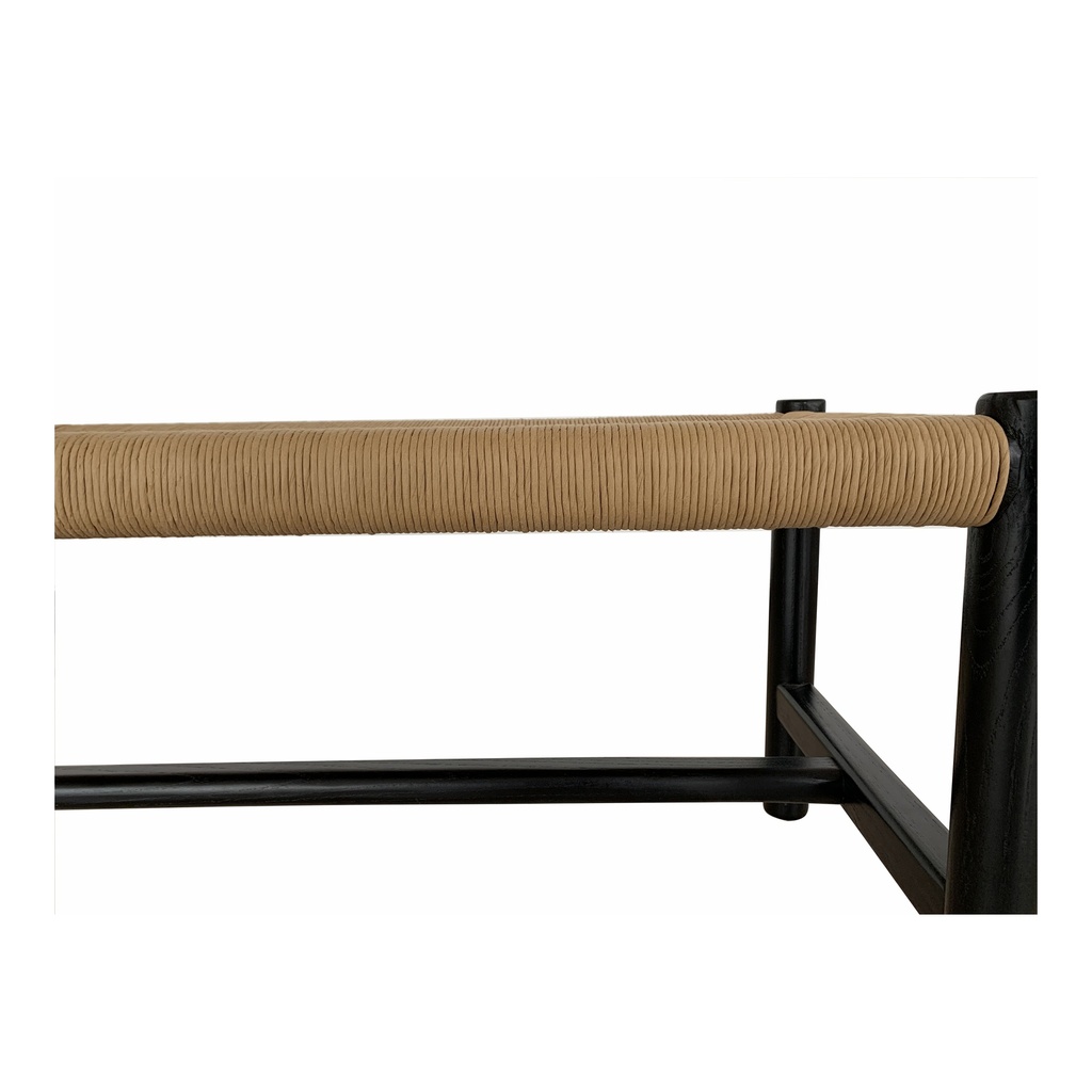 Hawthorn Small Bench Black - 3