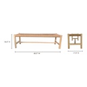 Hawthorn Small Bench Natural - 7