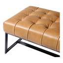 Wyatt Leather Bench Tan - 4