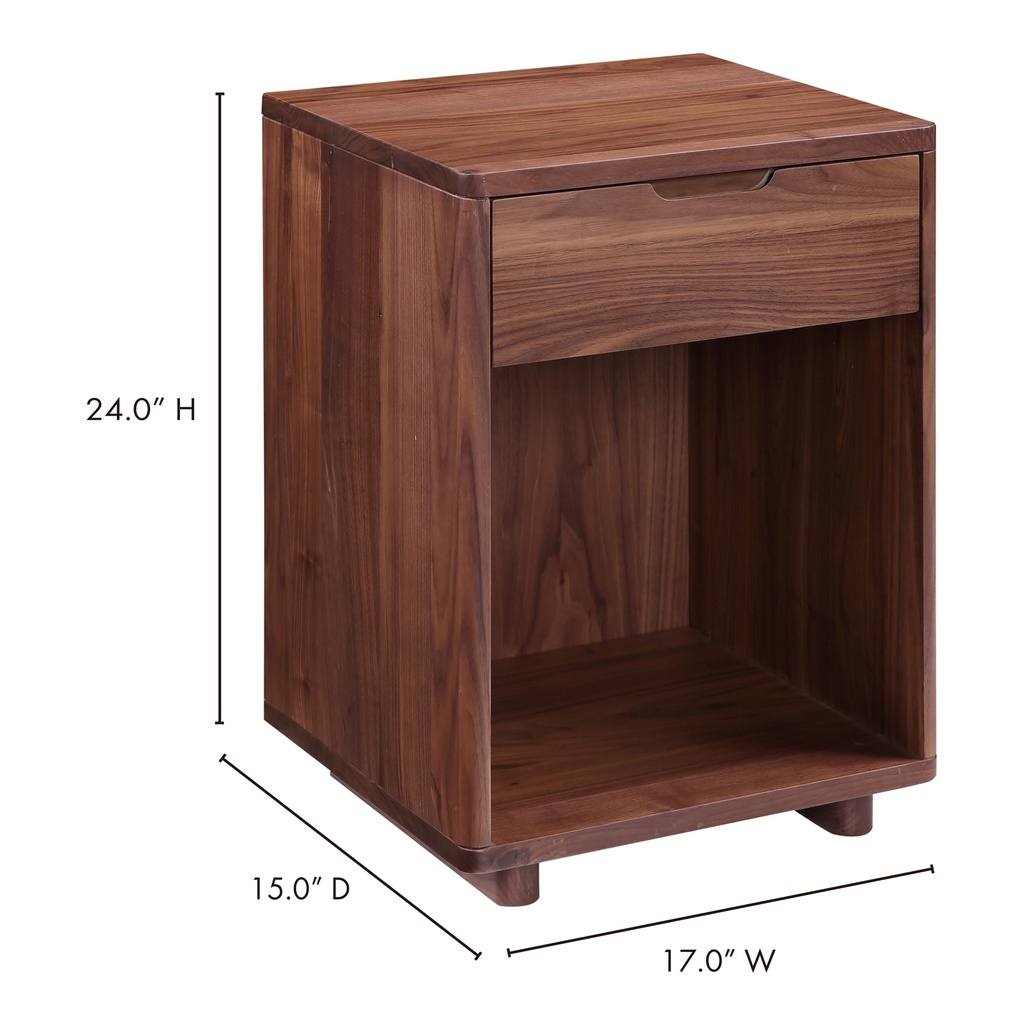 Osamu Nightstand Brown - 8