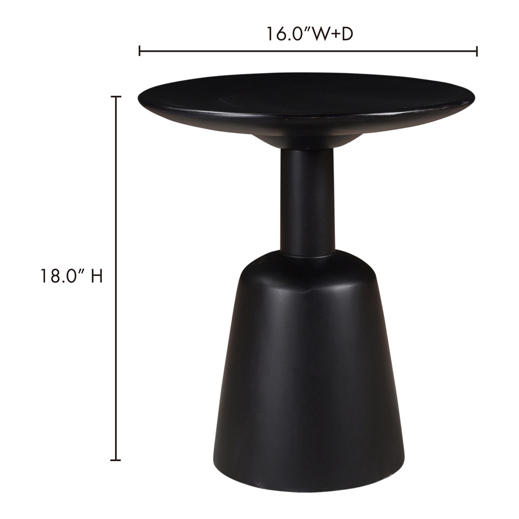 Nels End Table Black - 7