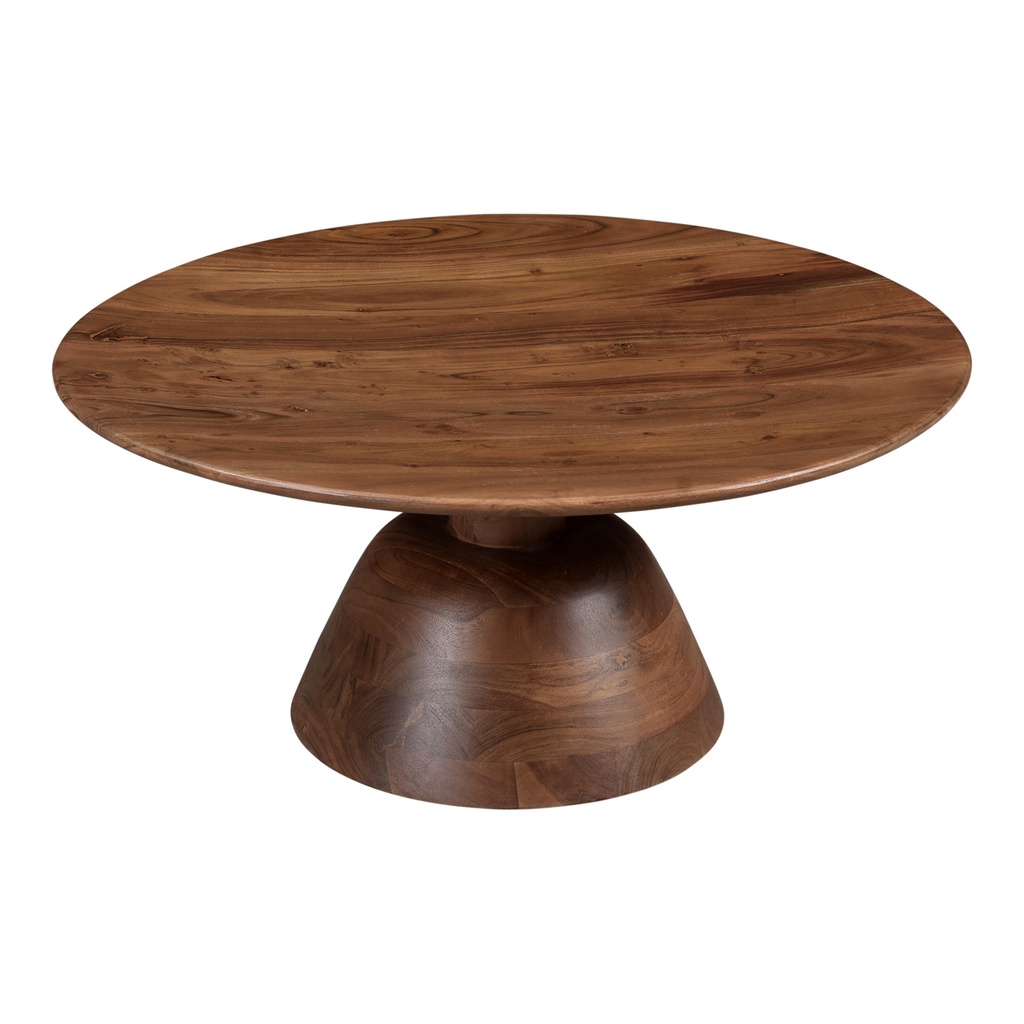 Nels Coffee Table Dark Brown - 1