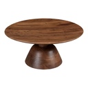 Nels Coffee Table Dark Brown - 1