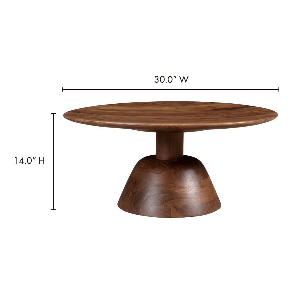 Nels Coffee Table Dark Brown - 8