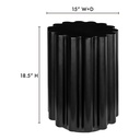 Taffy Accent Table Black - 6