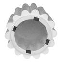 Taffy Accent Table White - 2