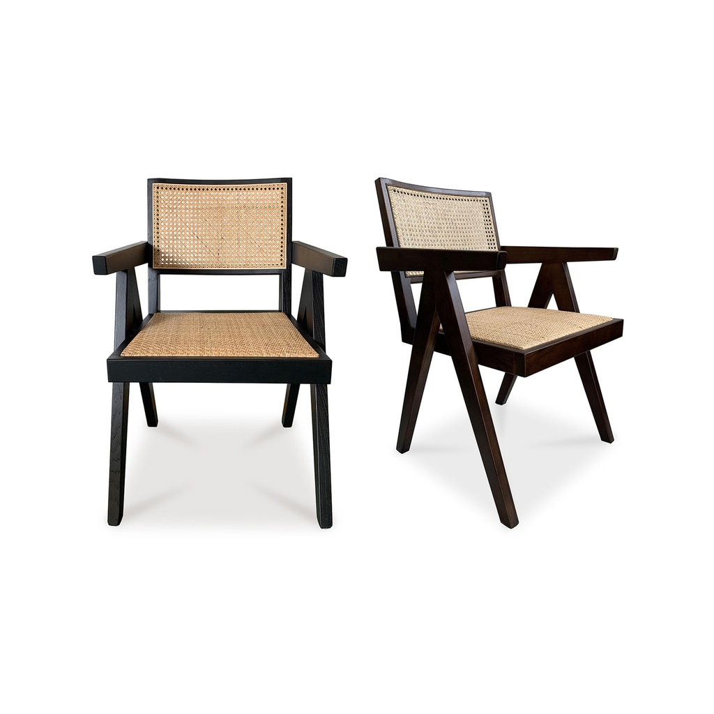 Takashi Chair Dark Brown - Set Of Two - 1