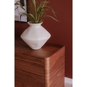 Round Off Dresser Walnut Brown - 7