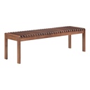 Rohe Bench Walnut Brown - 1