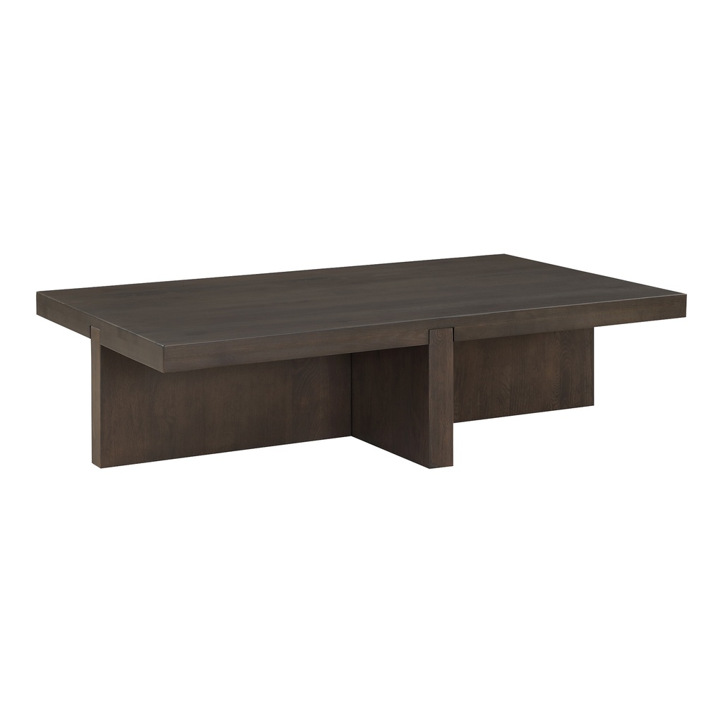 Folke Rectangular Coffee Table Dark Brown - 1