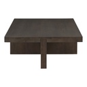 Folke Rectangular Coffee Table Dark Brown - 2