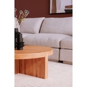 Folke Round Coffee Table Natural Oak - 5