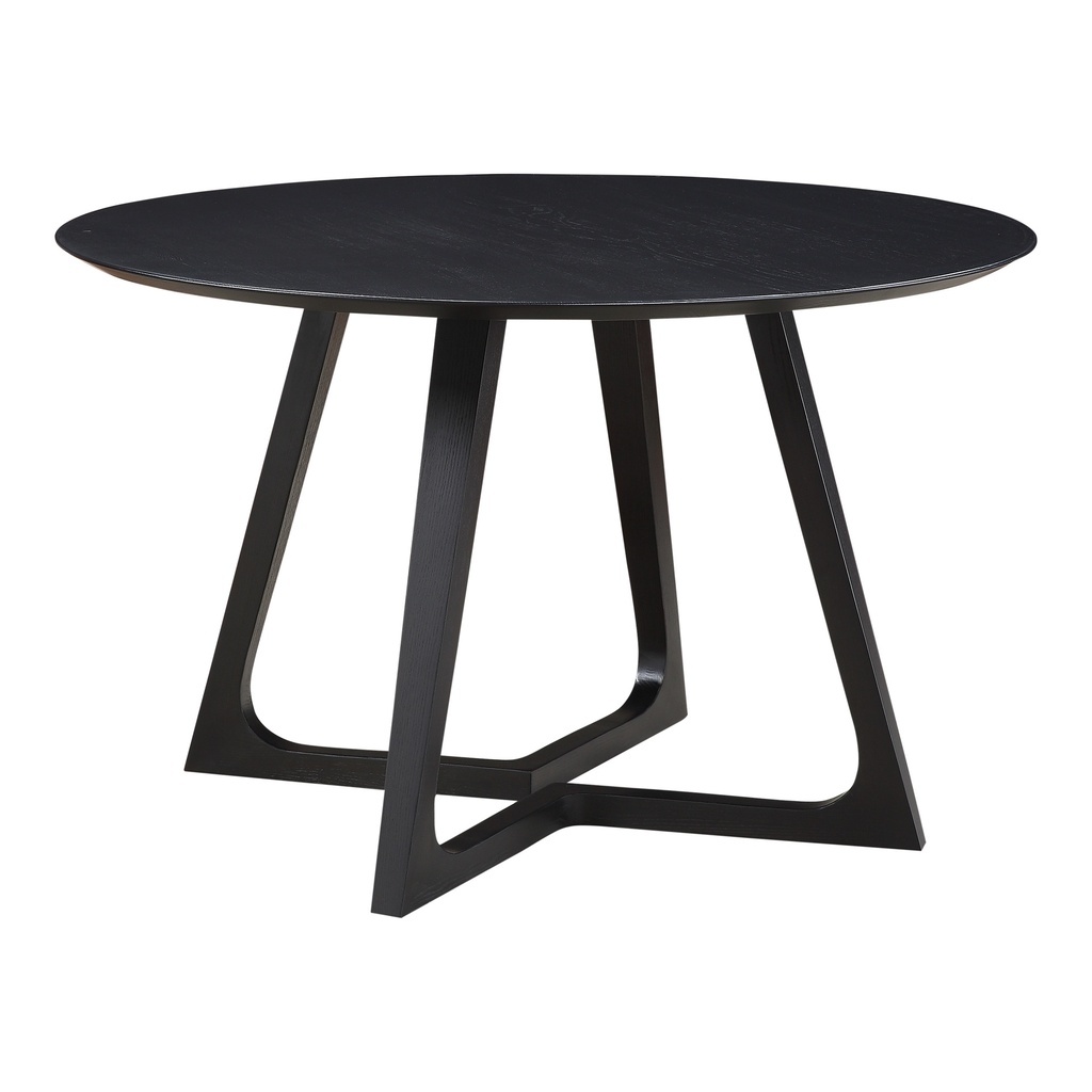 Godenza Round Dining Table Black - 1