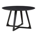 Godenza Round Dining Table Black - 1