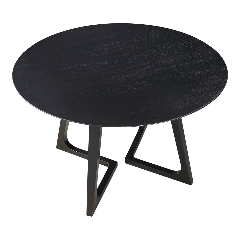 Godenza Round Dining Table Black - 2