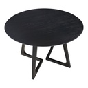 Godenza Round Dining Table Black - 2