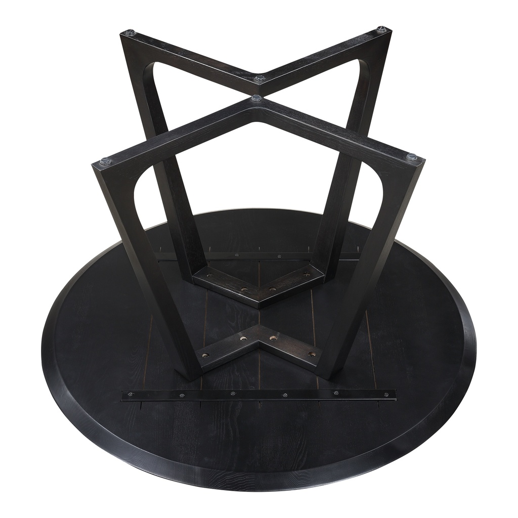 Godenza Round Dining Table Black - 3