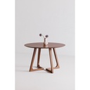 Godenza Round Dining Table Walnut - 7