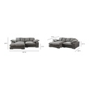 Plunge Sectional Charcoal - 10