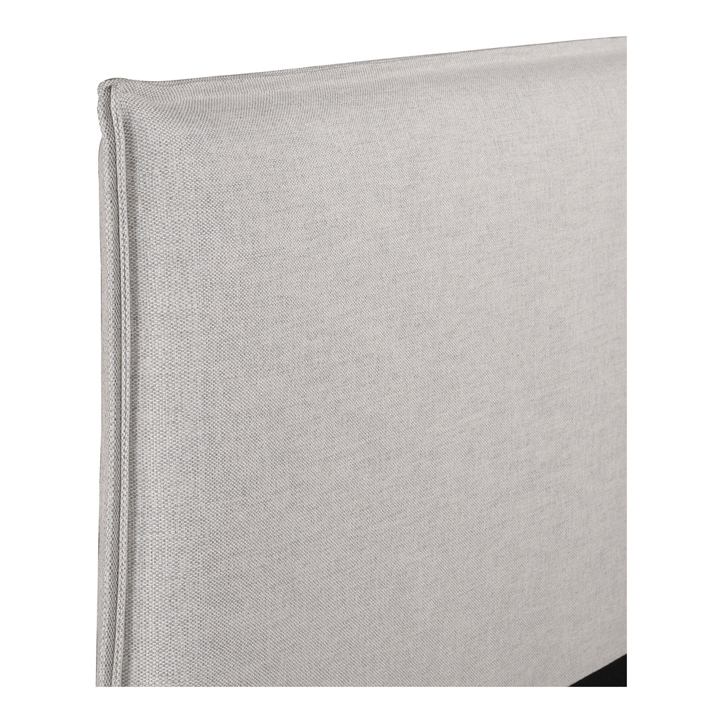 Luzon Queen Bed Light Grey - 6