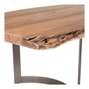 Bent Small Dining Table Brown - 2