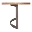 Bent Small Dining Table Brown - 3