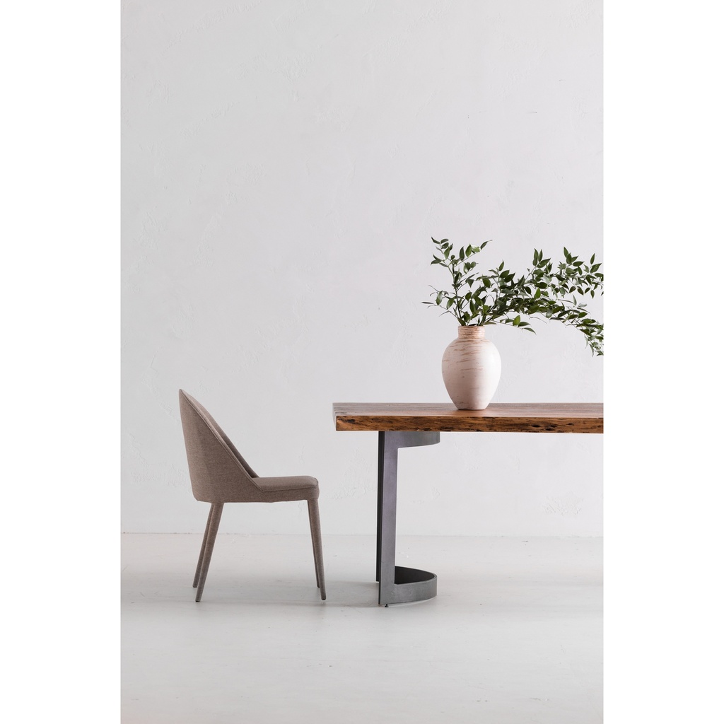 Bent Small Dining Table Brown - 7