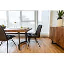 Bent Small Dining Table Brown - 10