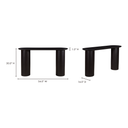 Povera Console Table Black - 7