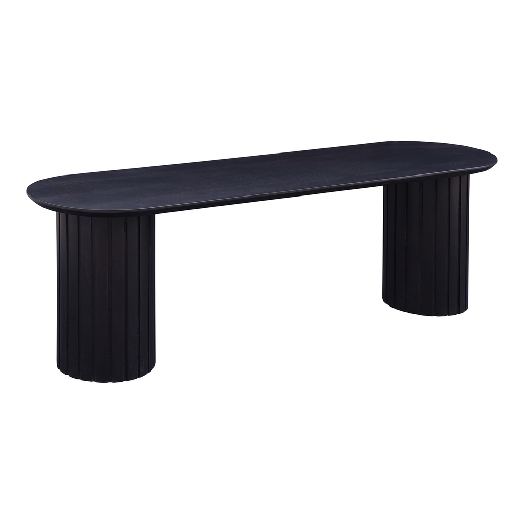 Povera Dining Bench Black - 1