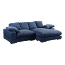 Plunge Sectional Navy - 1