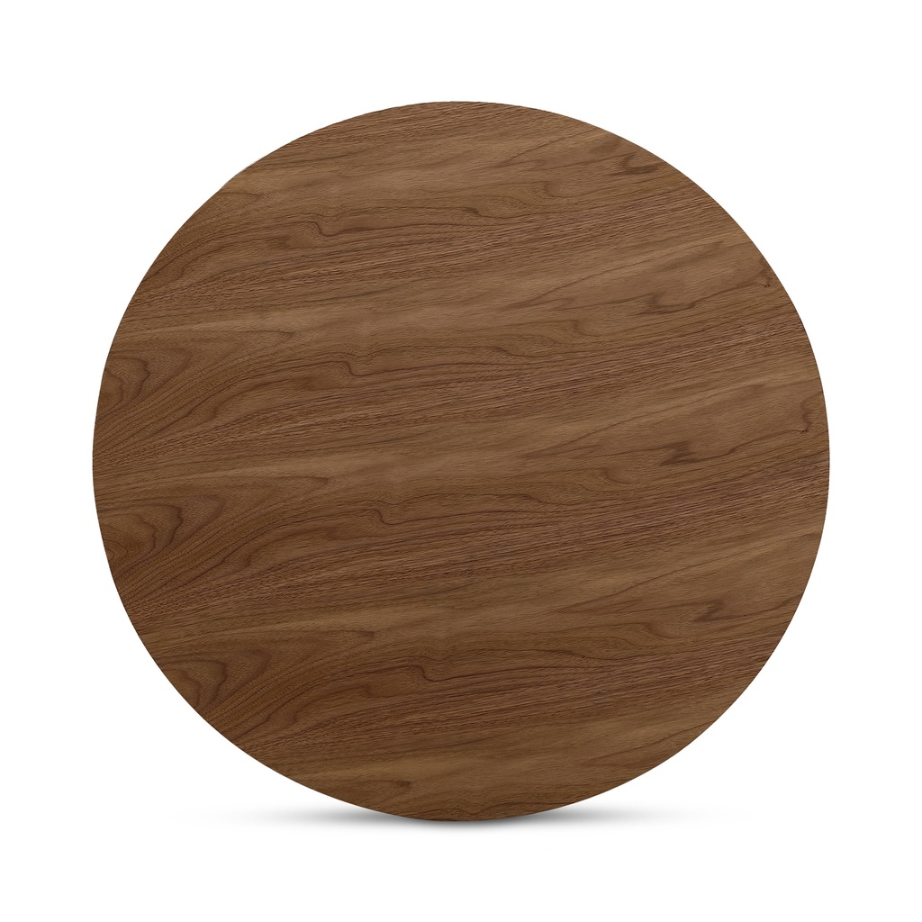 Otago 47In Round Dining Table Walnut - 3