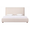 Luzon Queen Bed Tall Headboard Wheat - 2