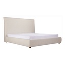 Luzon Queen Bed Tall Headboard Wheat - 5