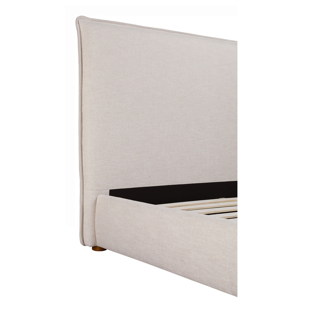 Luzon Queen Bed Tall Headboard Wheat - 11